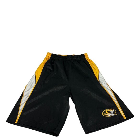 Missouri Tigers Stadium Athletics Basketball Shorts Size Small Black/Yellow - Picture 1 of 5